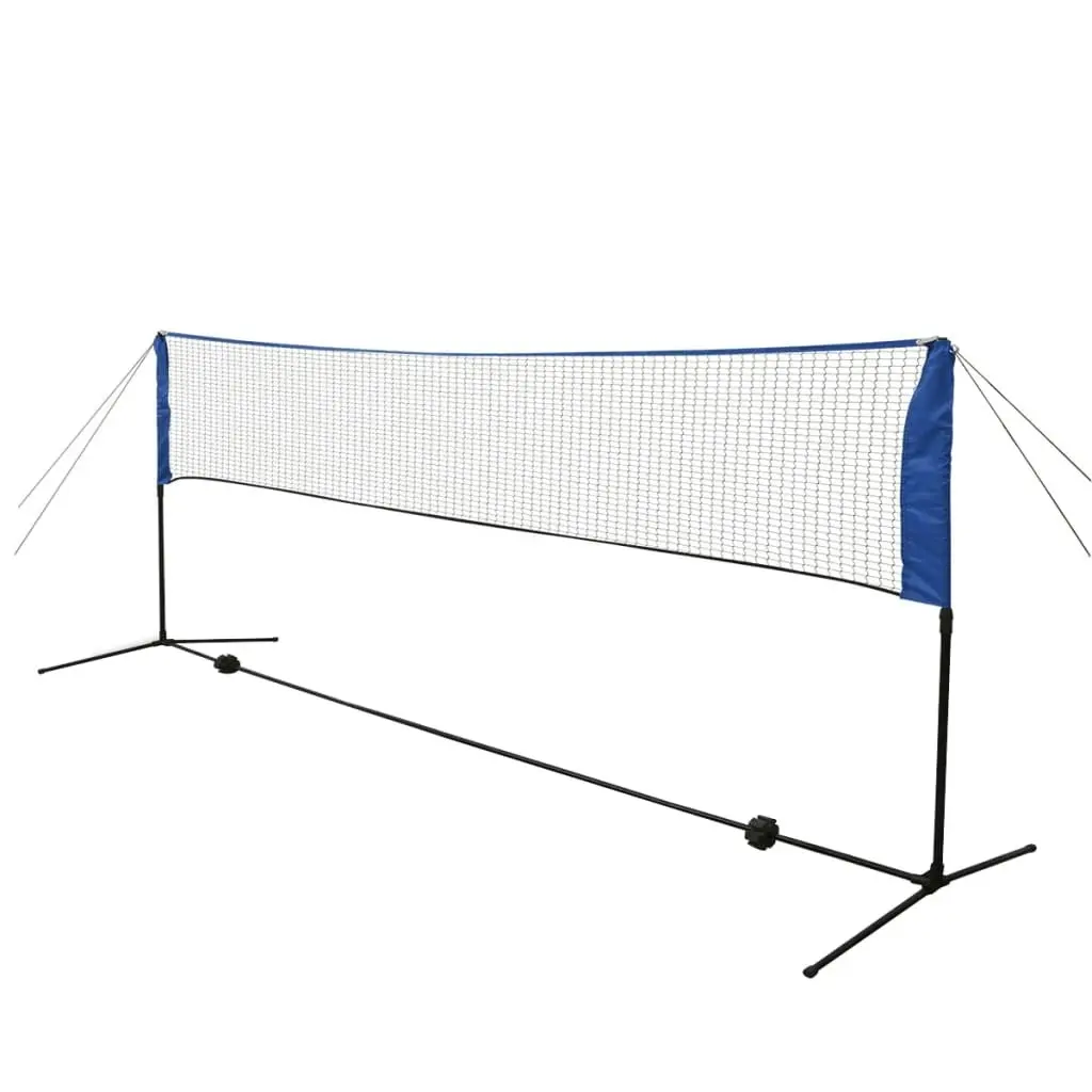 Badminton Net Set with Shuttlecocks 300x155 cm 91307