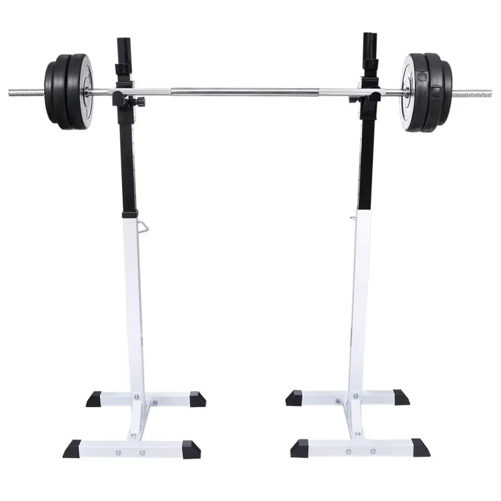 Barbell Squat Rack with Barbell and Dumbbell Set 60.5 kg 275349