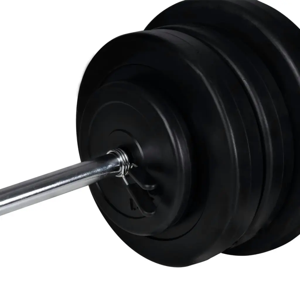 Barbell Squat Rack with Barbell and Dumbbell Set 60.5 kg 275349