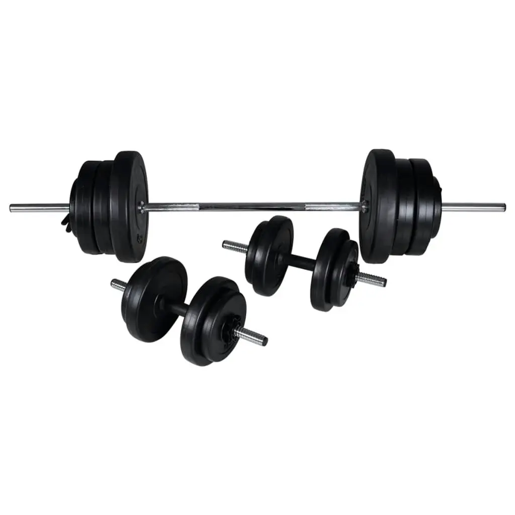 Barbell Squat Rack with Barbell and Dumbbell Set 60.5 kg 275349