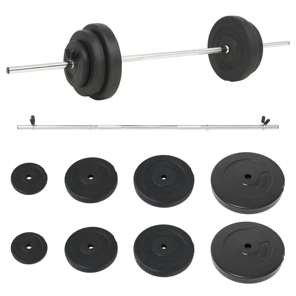 Barbell with Plates 60 kg 3145017