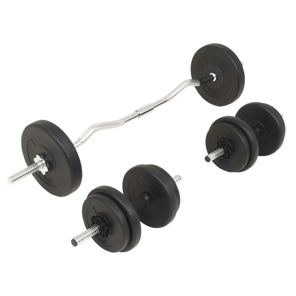 Barbell and Dumbbell Set 30 kg 91400