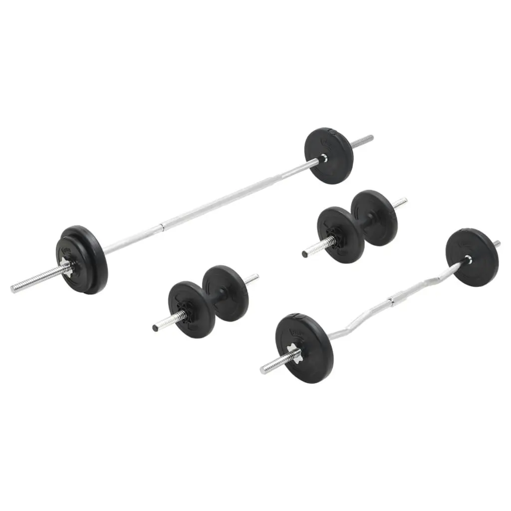 Barbell and Dumbbell Set 30 kg 93588