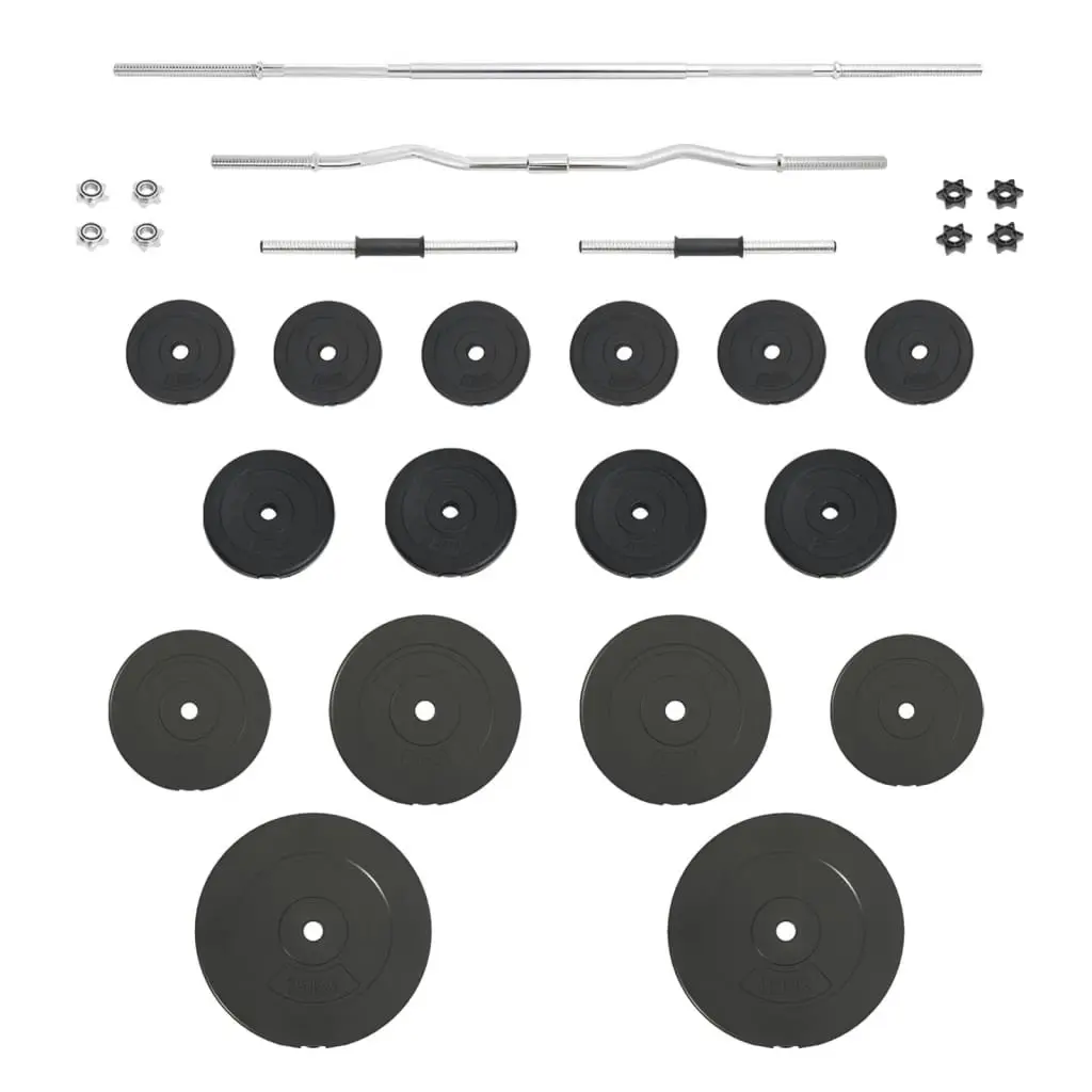 Barbell and Dumbbell with Plates Set 90 kg 3145029