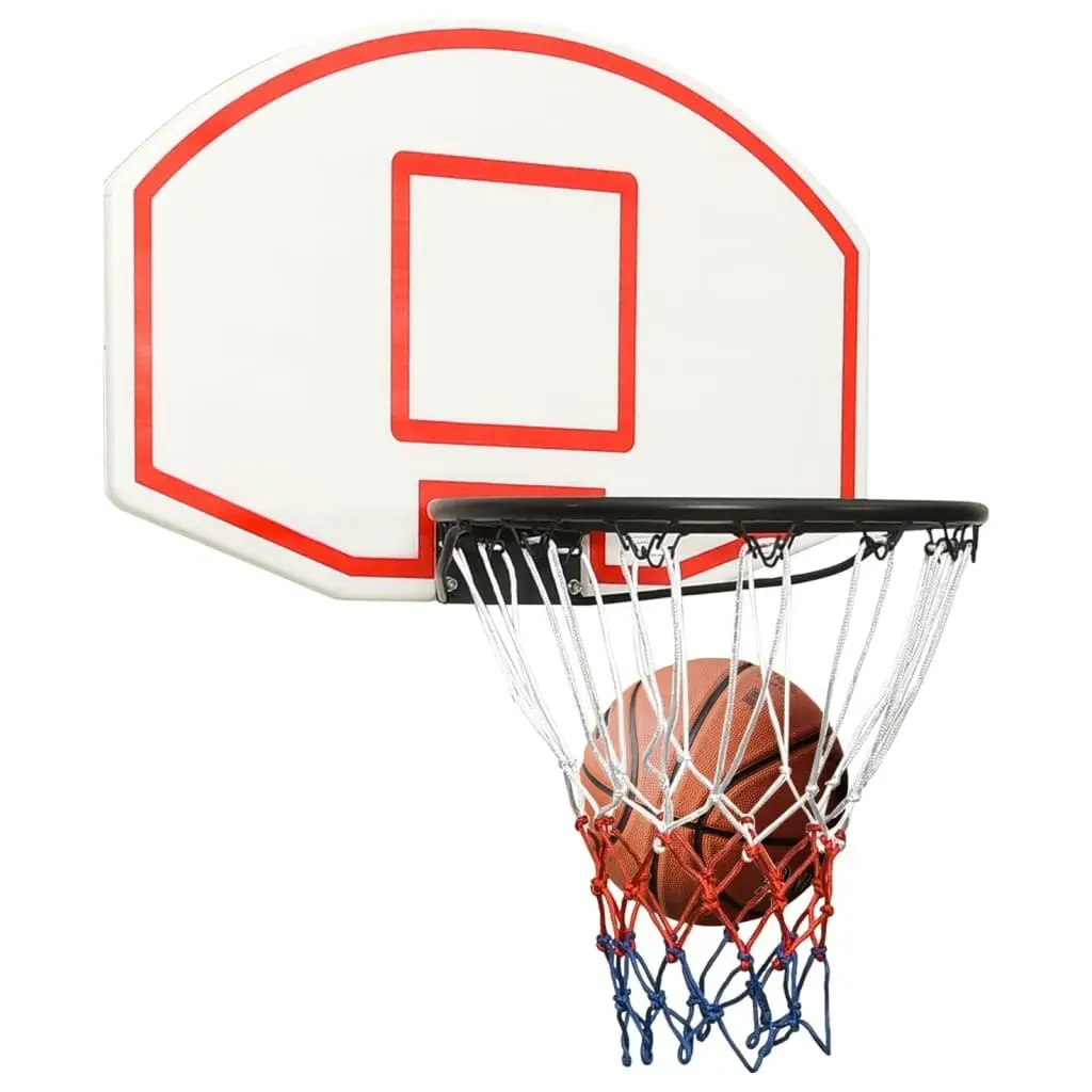 Basketball Backboard White 71x45x2 cm Polyethene 93664