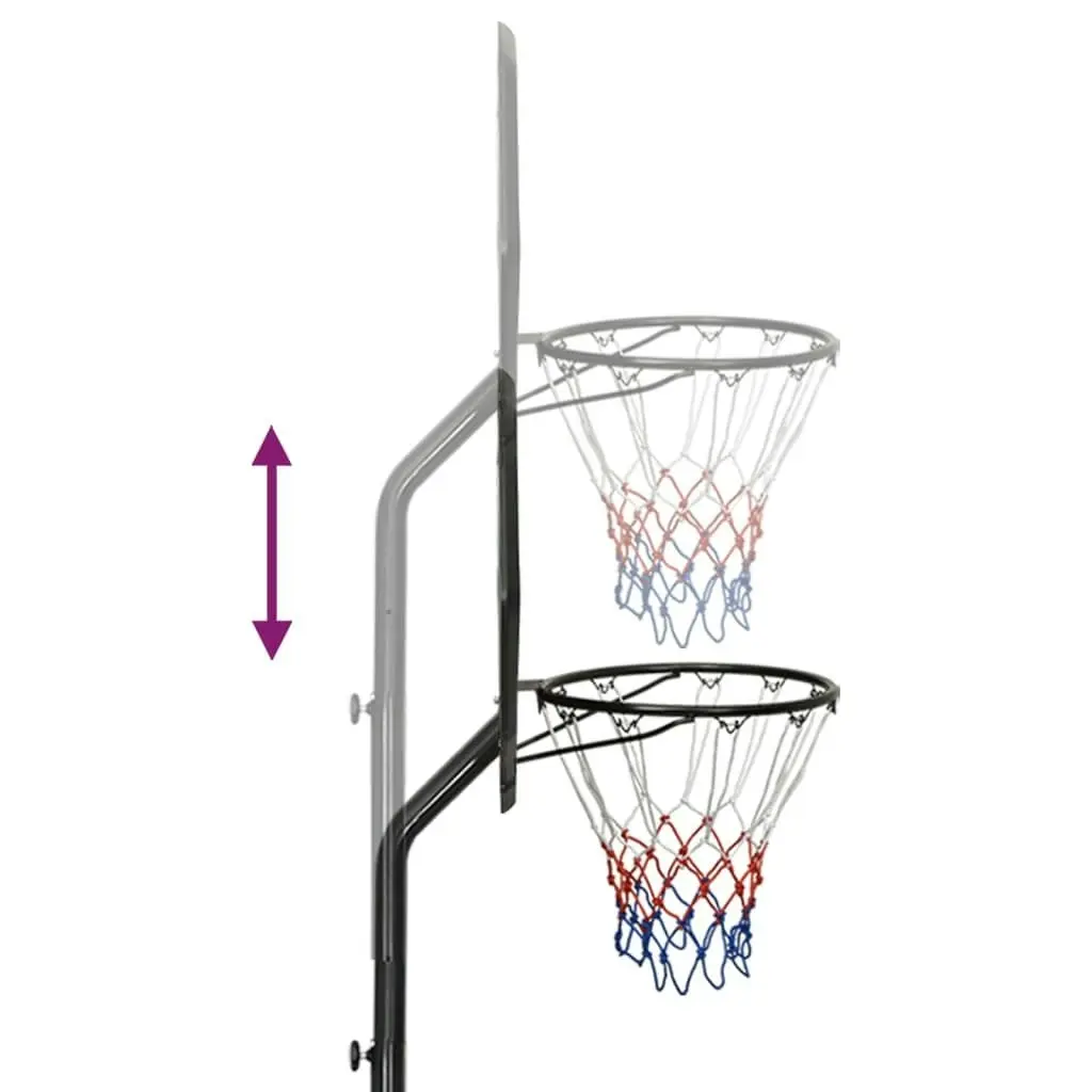 Basketball Stand Black 282-352 cm Polyethene 3107832