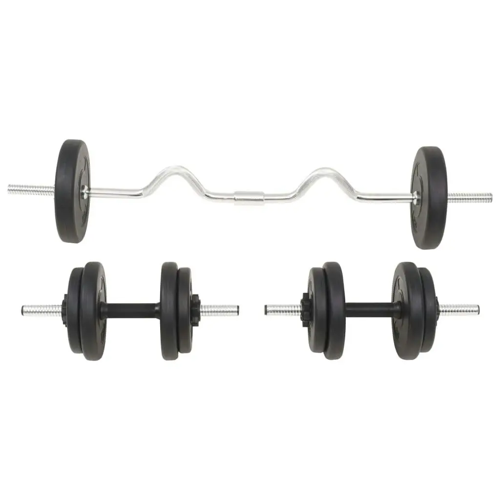 Barbell and Dumbbell Set 30 kg 91401