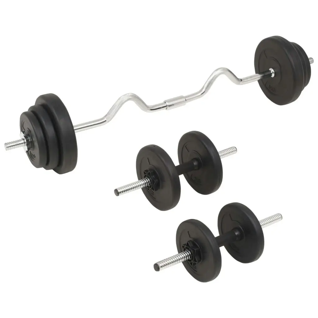 Barbell and Dumbbell Set 30 kg 91401