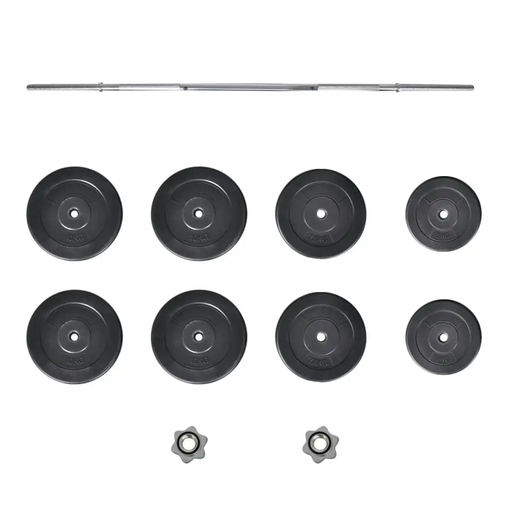 Barbell with Plates Set 60 kg 90372