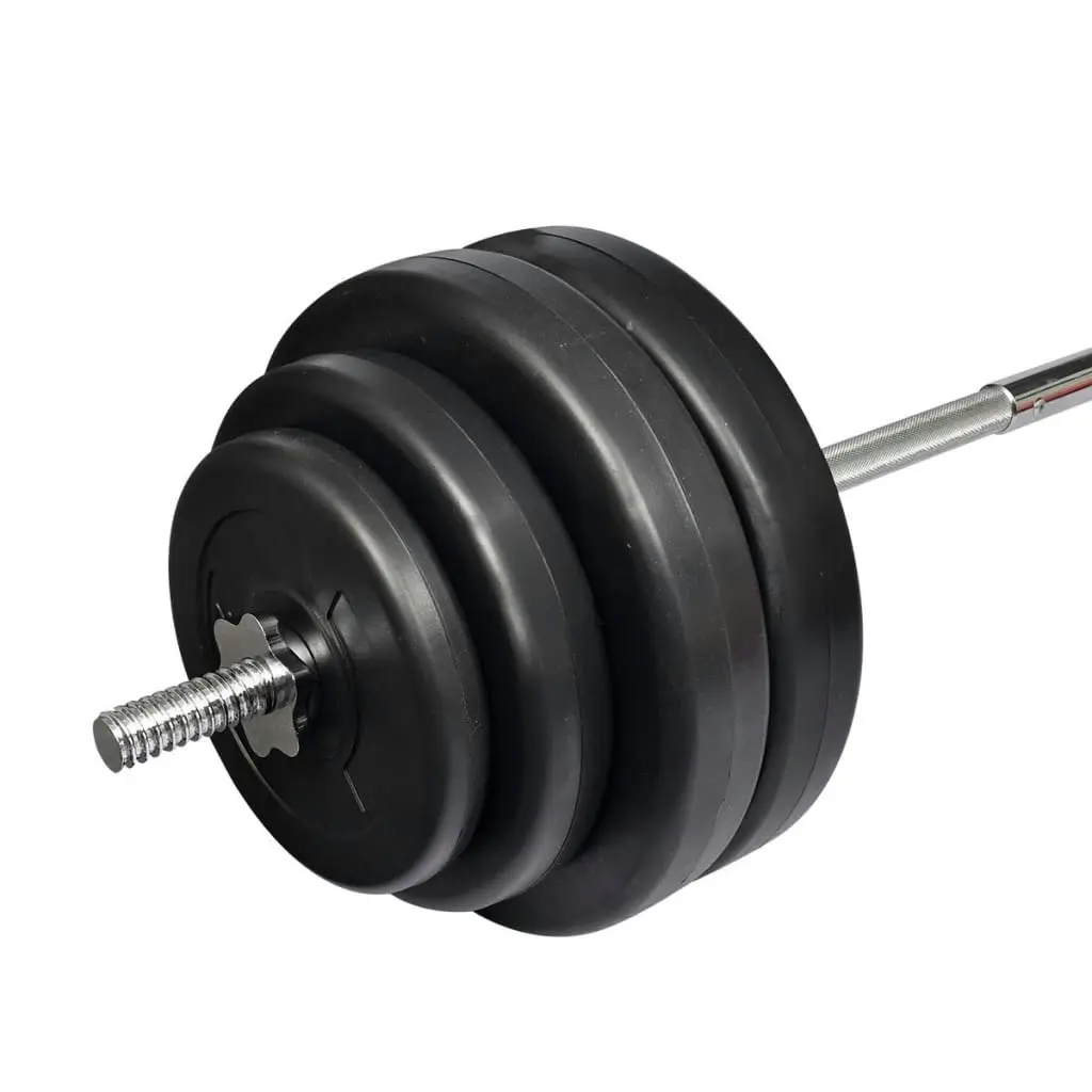 Barbell with Plates Set 60 kg 90372