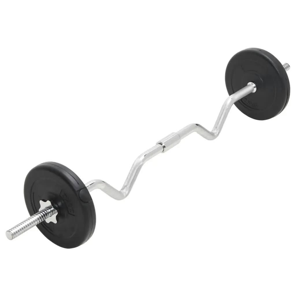 Barbell and Dumbbell Set 30 kg 93589