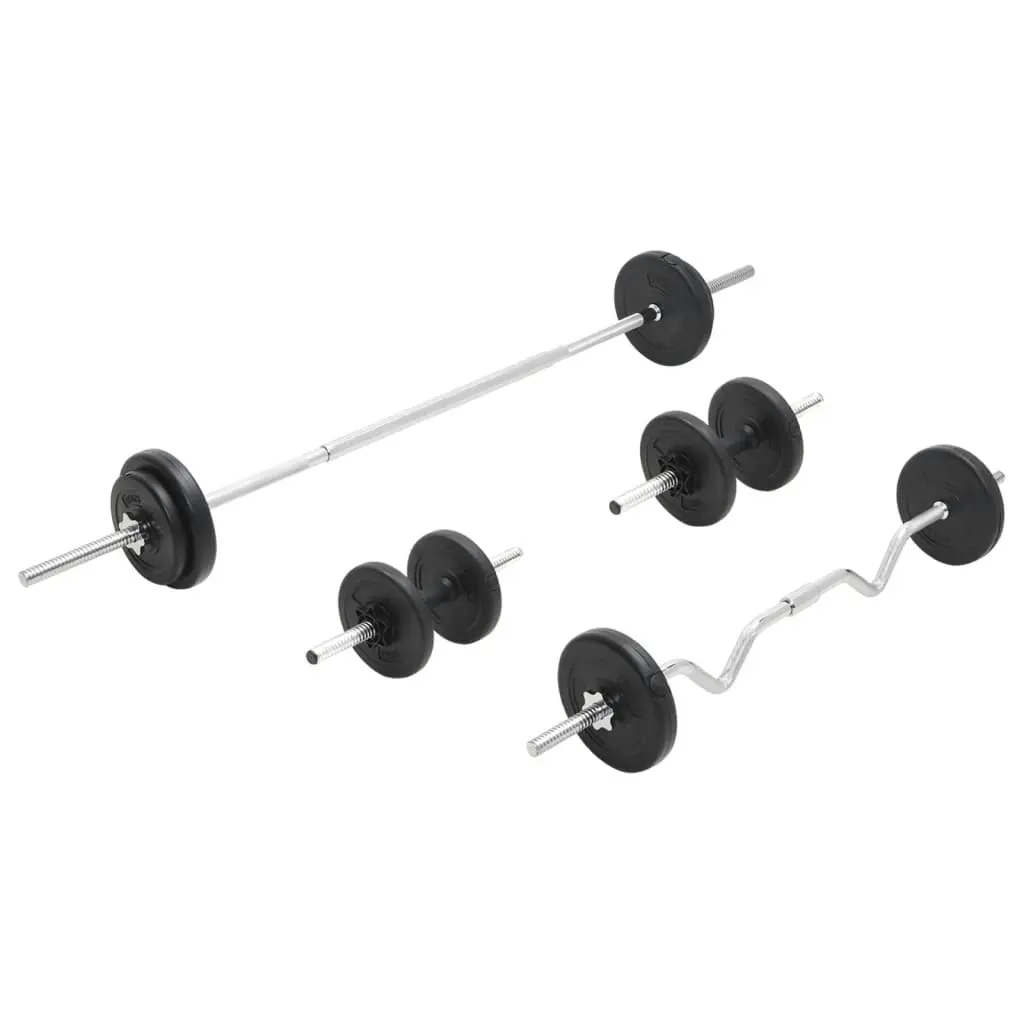 Barbell and Dumbbell Set 30 kg 93589