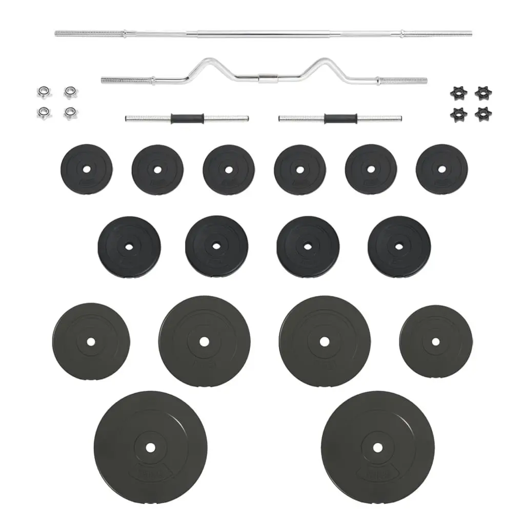 Barbell and Dumbbell with Plates Set 90 kg 3145030