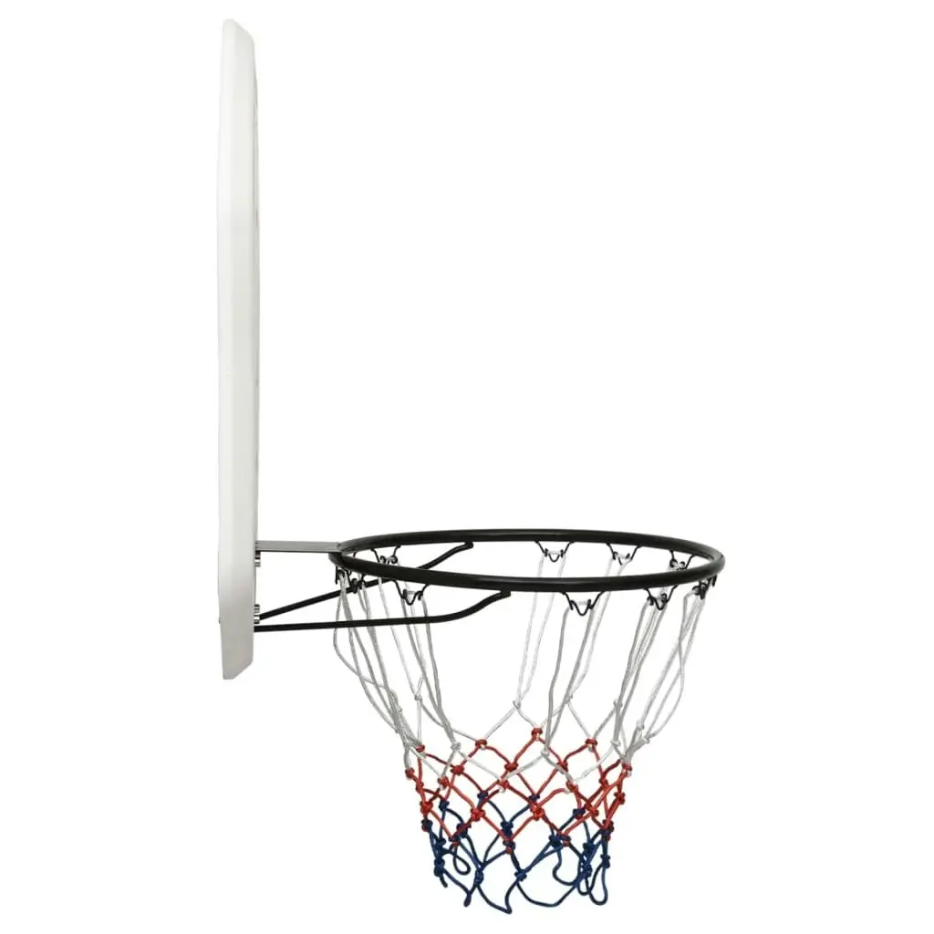 Basketball Backboard White 109x71x3 cm Polyethene 93662