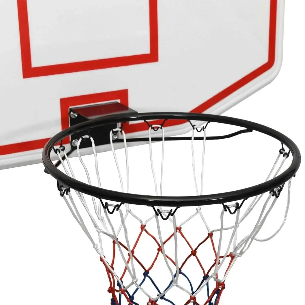 Basketball Backboard White 109x71x3 cm Polyethene 93662