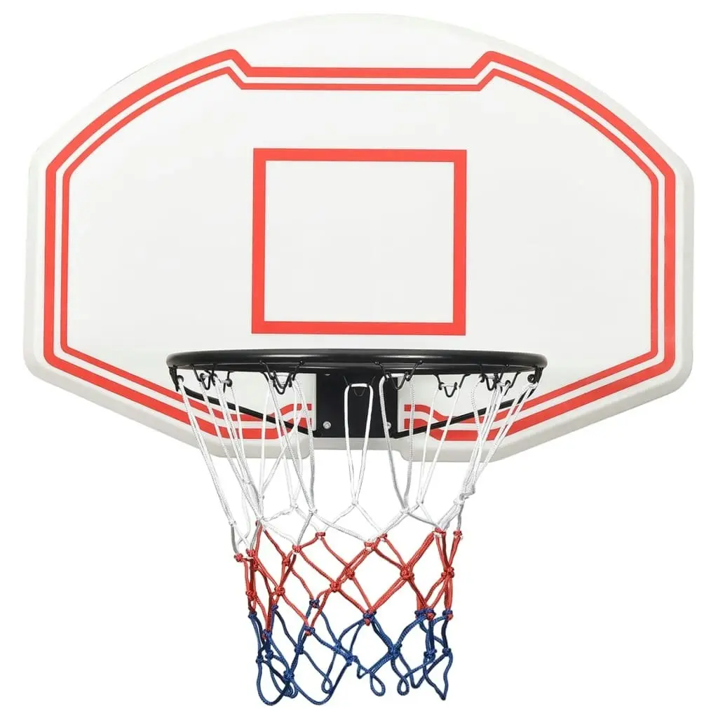 Basketball Backboard White 90x60x2 cm Polyethene 93663