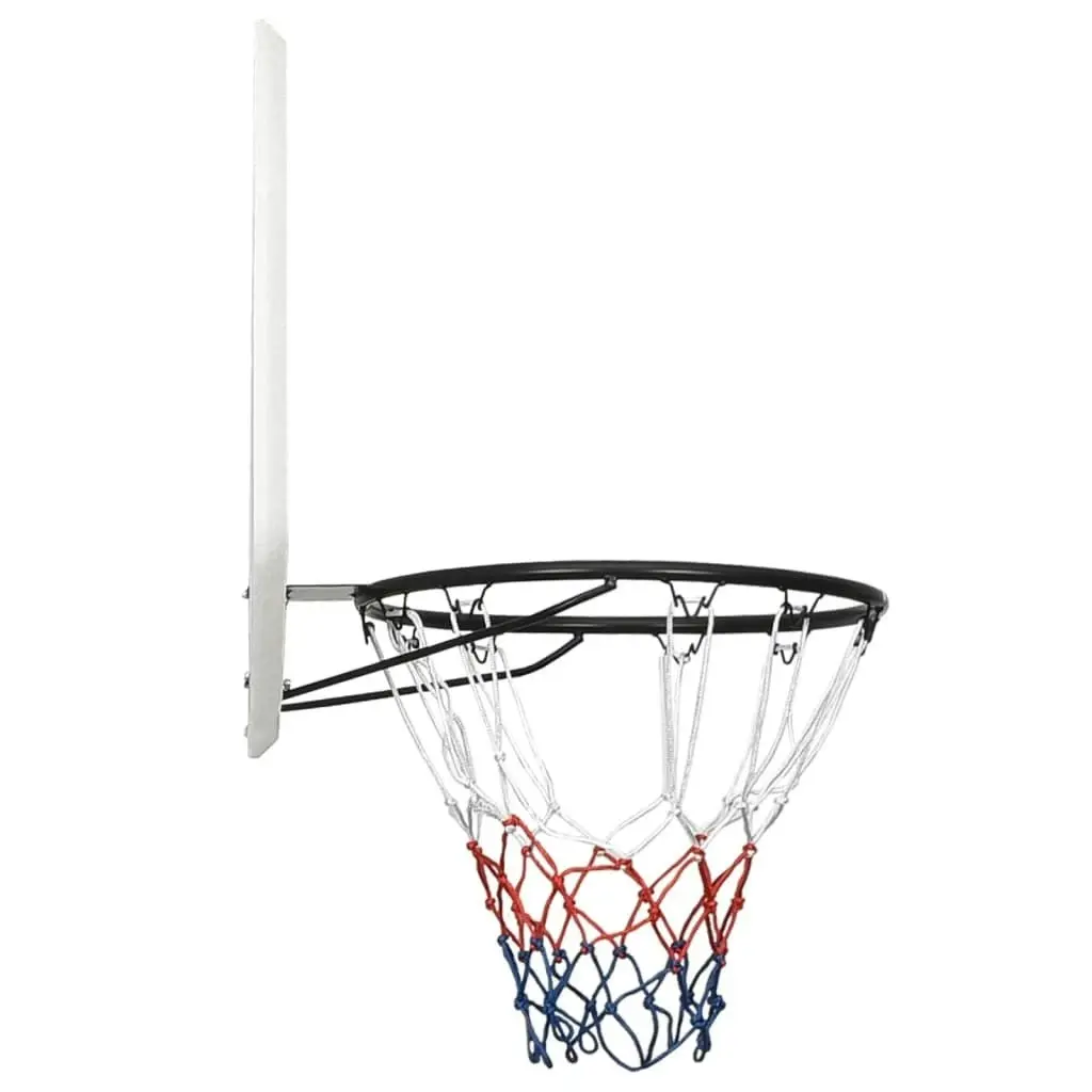 Basketball Backboard White 90x60x2 cm Polyethene 93663