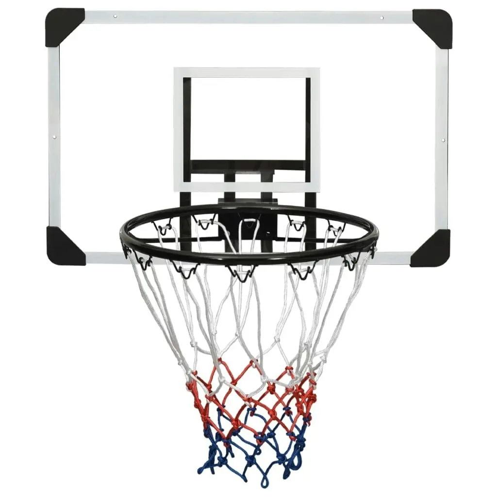 Basketball Backboard Transparent 71x45x2.5 cm Polycarbonate 93670