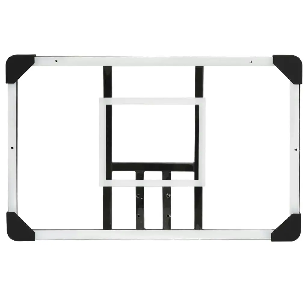 Basketball Backboard Transparent 71x45x2.5 cm Polycarbonate 93670