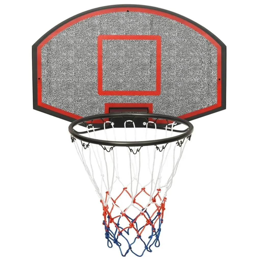 Basketball Backboard Black 71x45x2 cm Polyethene 93667