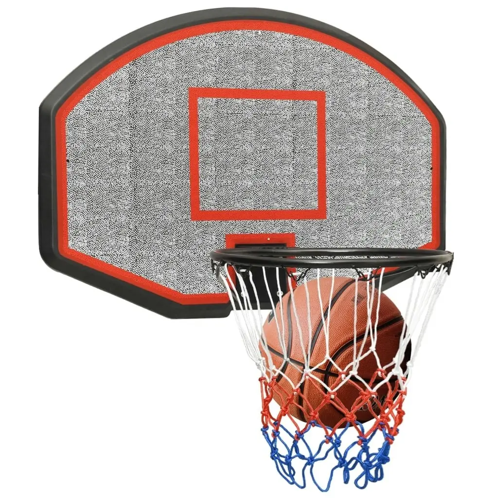 Basketball Backboard Black 71x45x2 cm Polyethene 93667