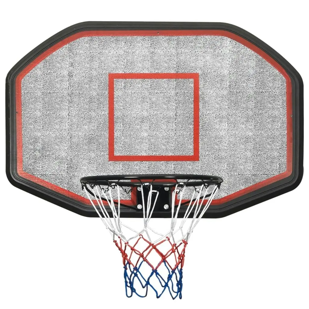 Basketball Backboard Black 109x71x3 cm Polyethene 93665