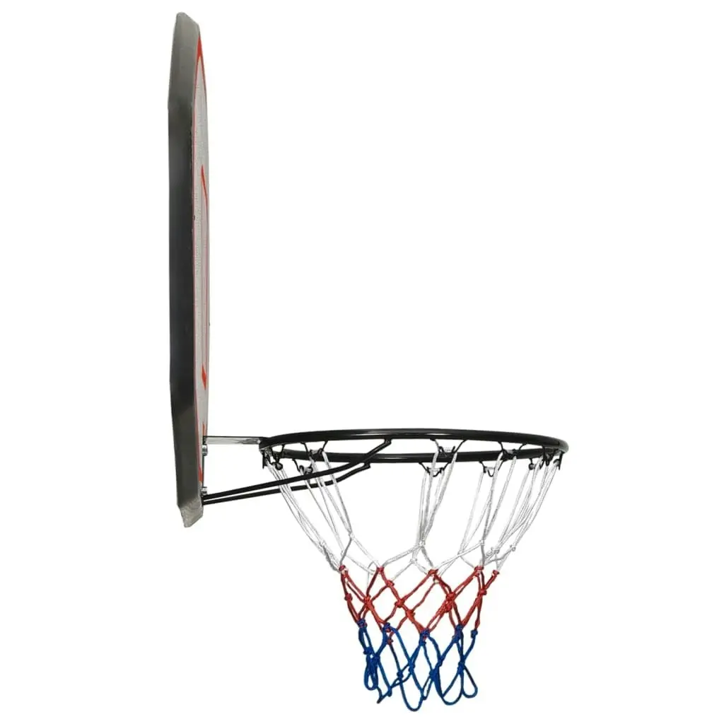 Basketball Backboard Black 109x71x3 cm Polyethene 93665