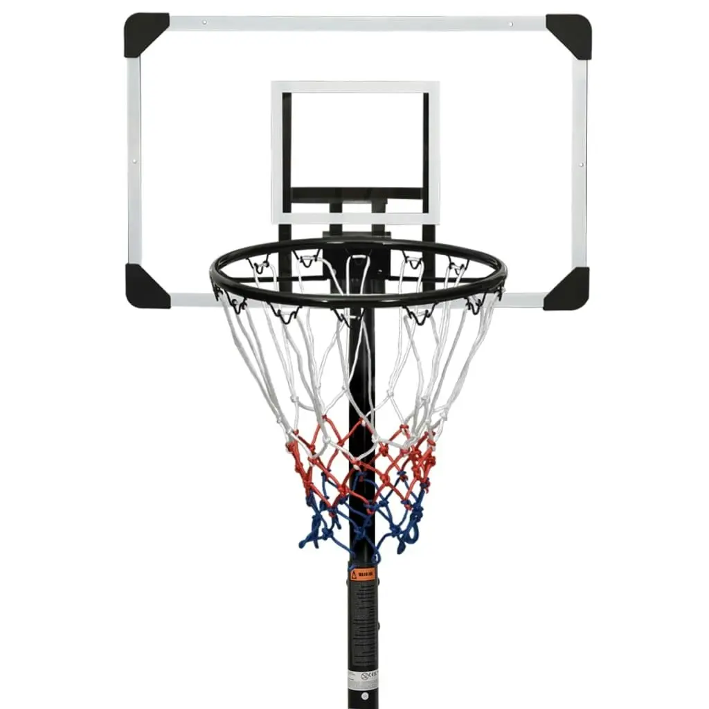 Basketball Stand Transparent 216-250 cm Polycarbonate 93657