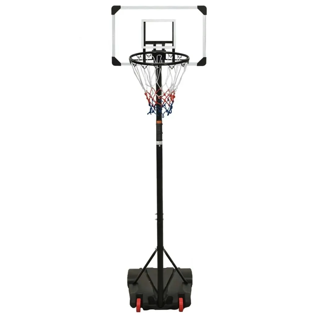 Basketball Stand Transparent 216-250 cm Polycarbonate 93657