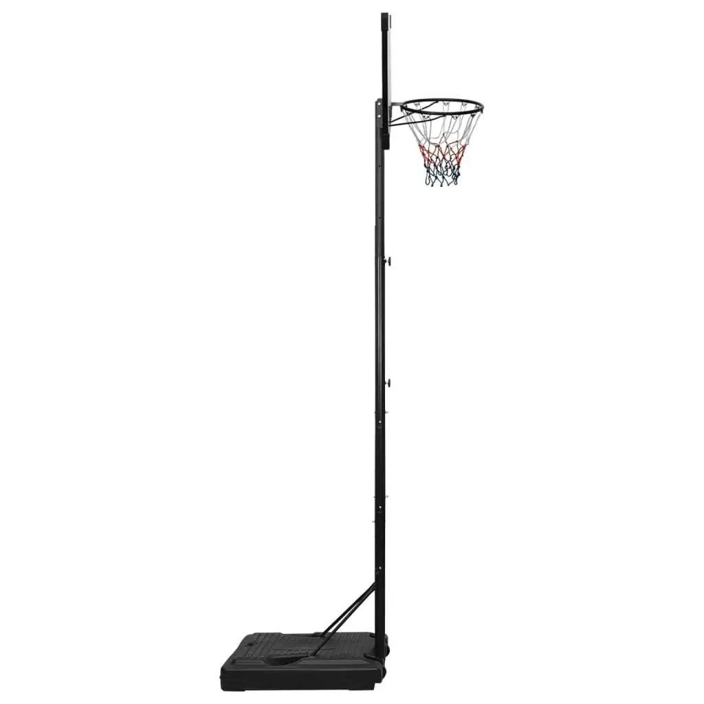 Basketball Stand Transparent 280-350 cm Polycarbonate 3107833