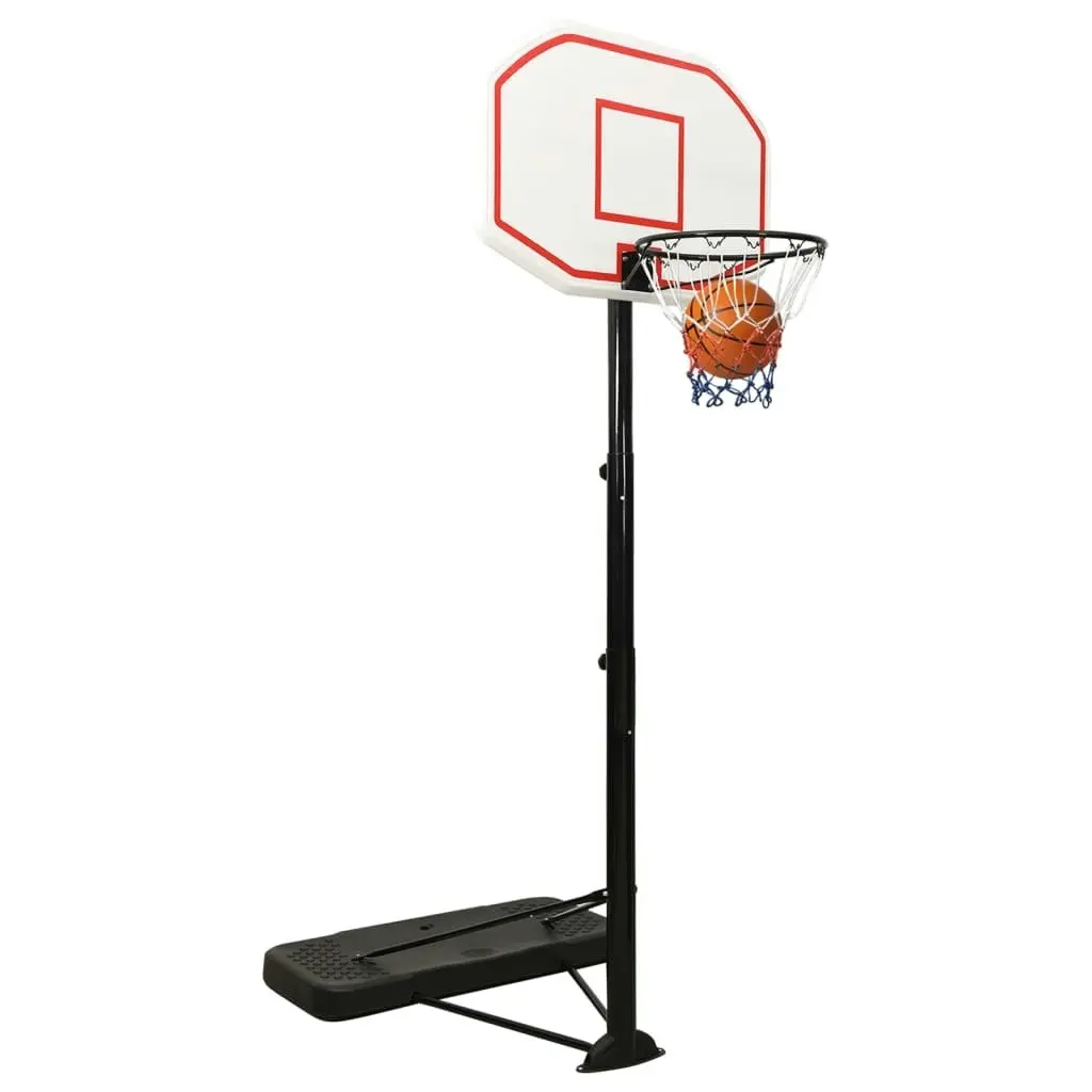 Basketball Stand White 258-363 cm Polyethene 93648