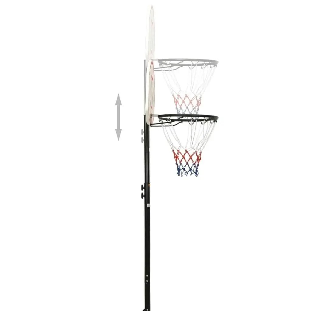 Basketball Stand White 216-250 cm Polyethene 93655