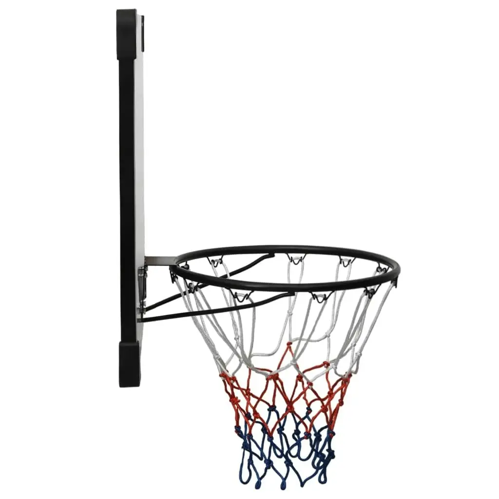 Basketball Backboard Transparent 90x60x2.5 cm Polycarbonate 93669