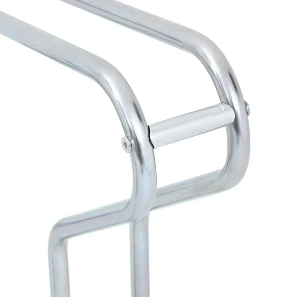 Bicycle Stand for 5 Bikes Floor Freestanding Galvanised Steel 4005576