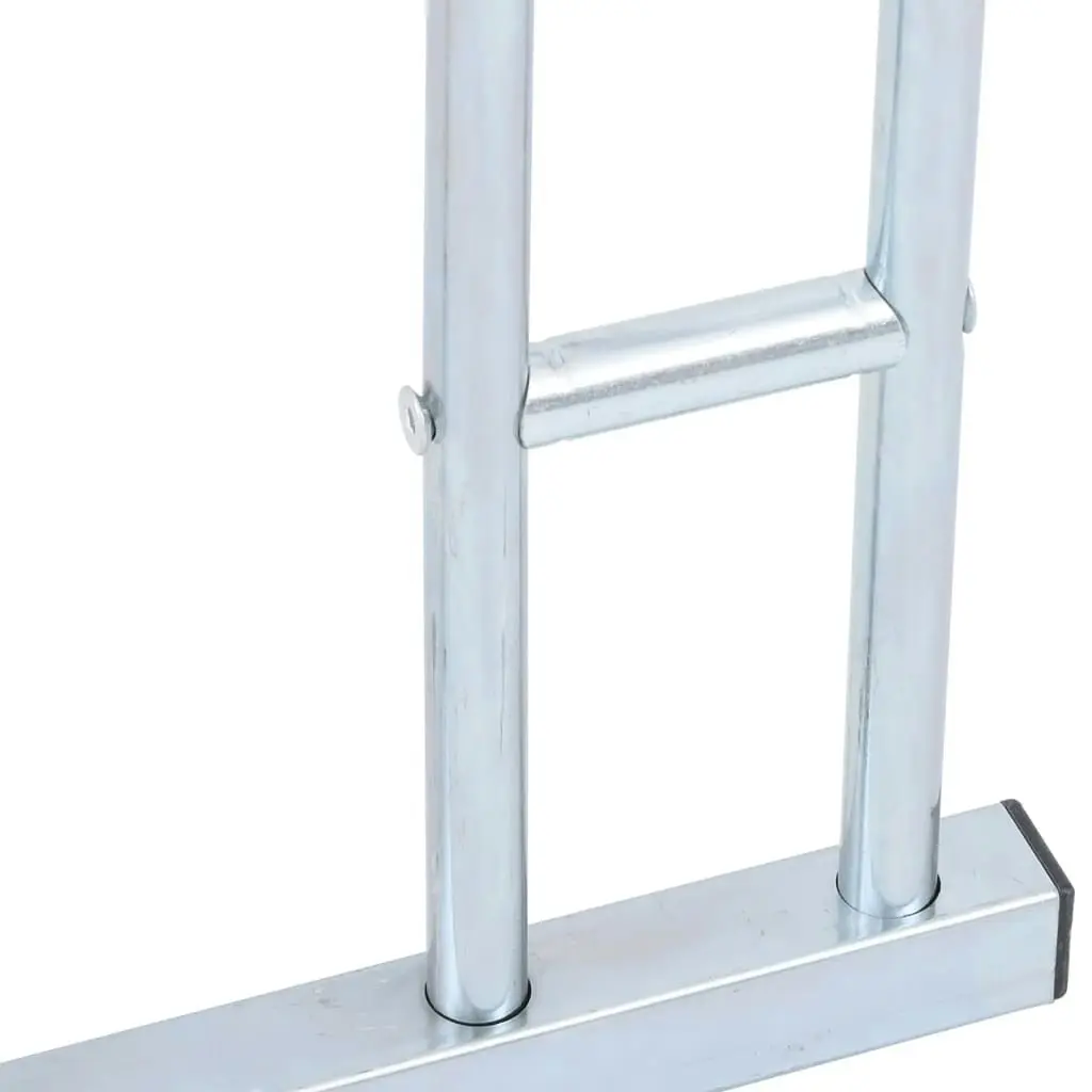 Bicycle Stand for 4 Bikes Floor Freestanding Galvanised Steel 4005570