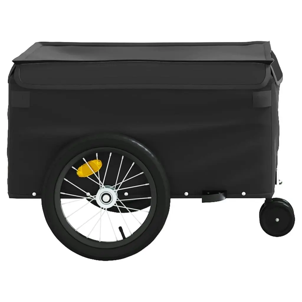 Bike Trailer Black 45 kg Iron 94108