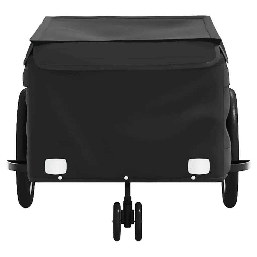 Bike Trailer Black 45 kg Iron 94108