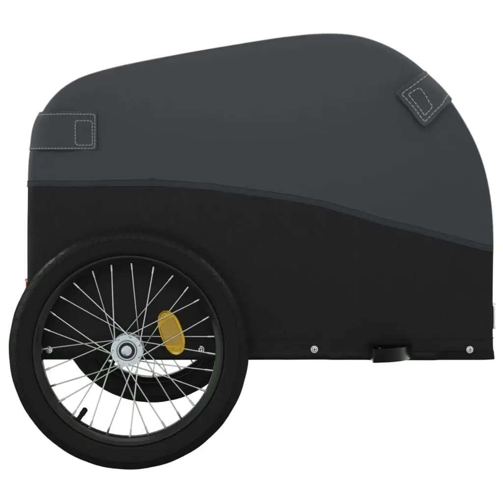 Bike Trailer Black 45 kg Iron 94136