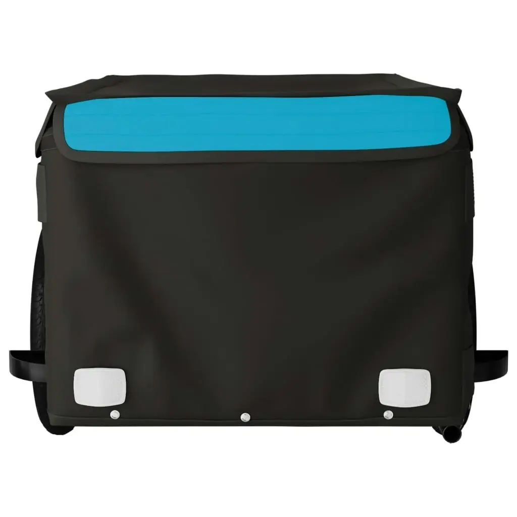 Bike Trailer Black and Blue 30 kg Iron 94079