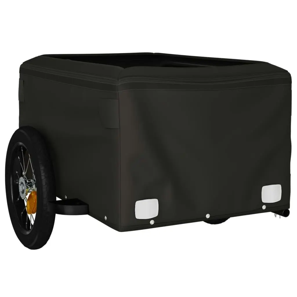 Bike Trailer Black and Blue 30 kg Iron 94079