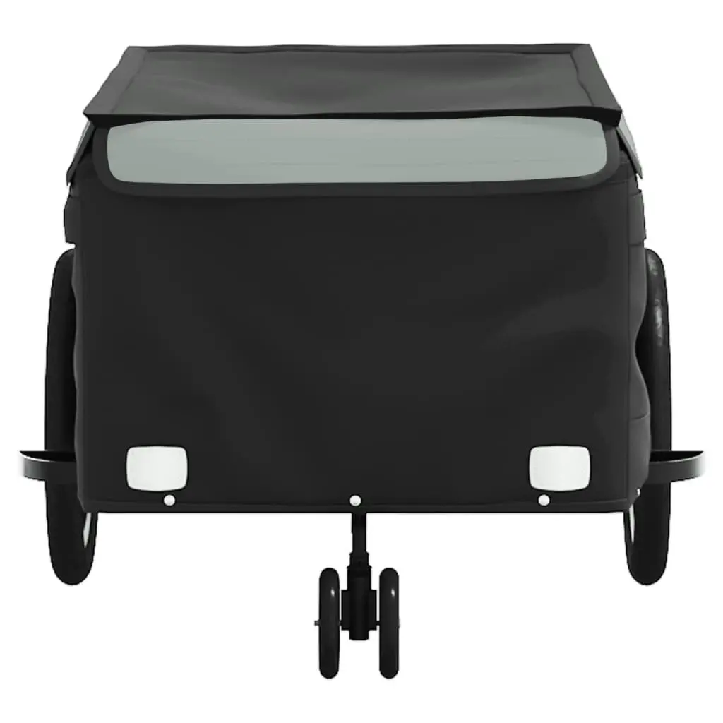 Bike Trailer Black and Grey 45 kg Iron 94105