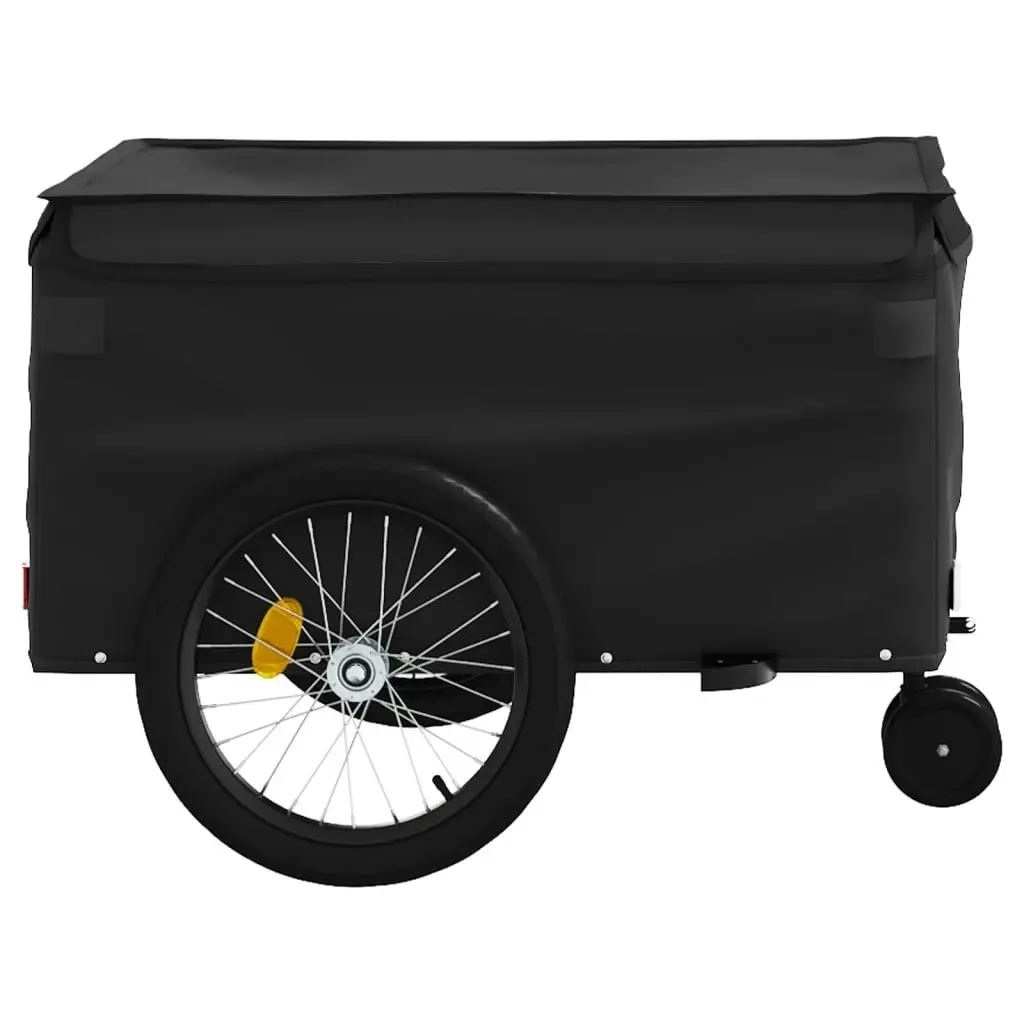 Bike Trailer Black 45 kg Iron 94115