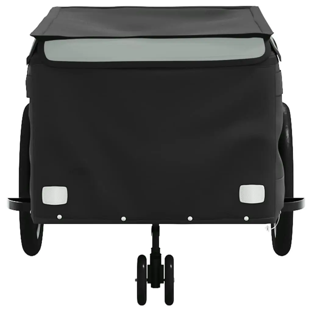 Bike Trailer Black and Grey 45 kg Iron 94112