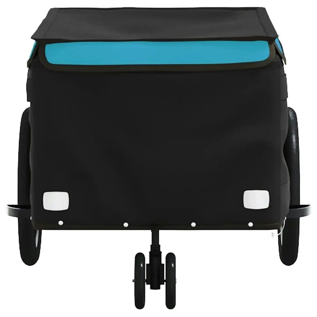 Bike Trailer Black and Blue 30 kg Iron 94100