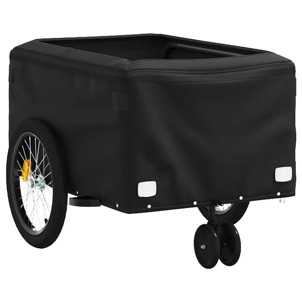 Bike Trailer Black and Blue 30 kg Iron 94100