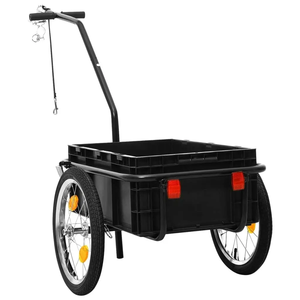 Bike Trailer/Hand Wagon 155x60x83 cm Steel Blue 91772