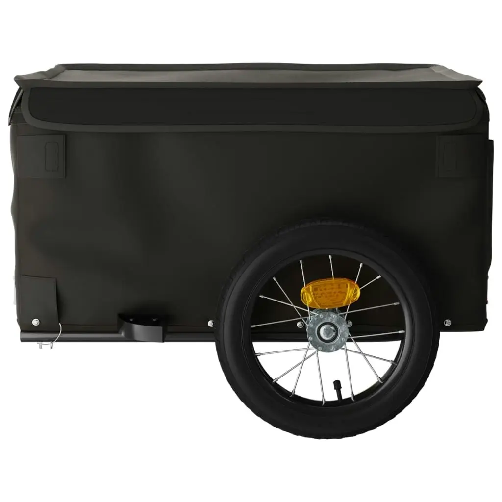 Bike Trailer Black 30 kg Iron 94080