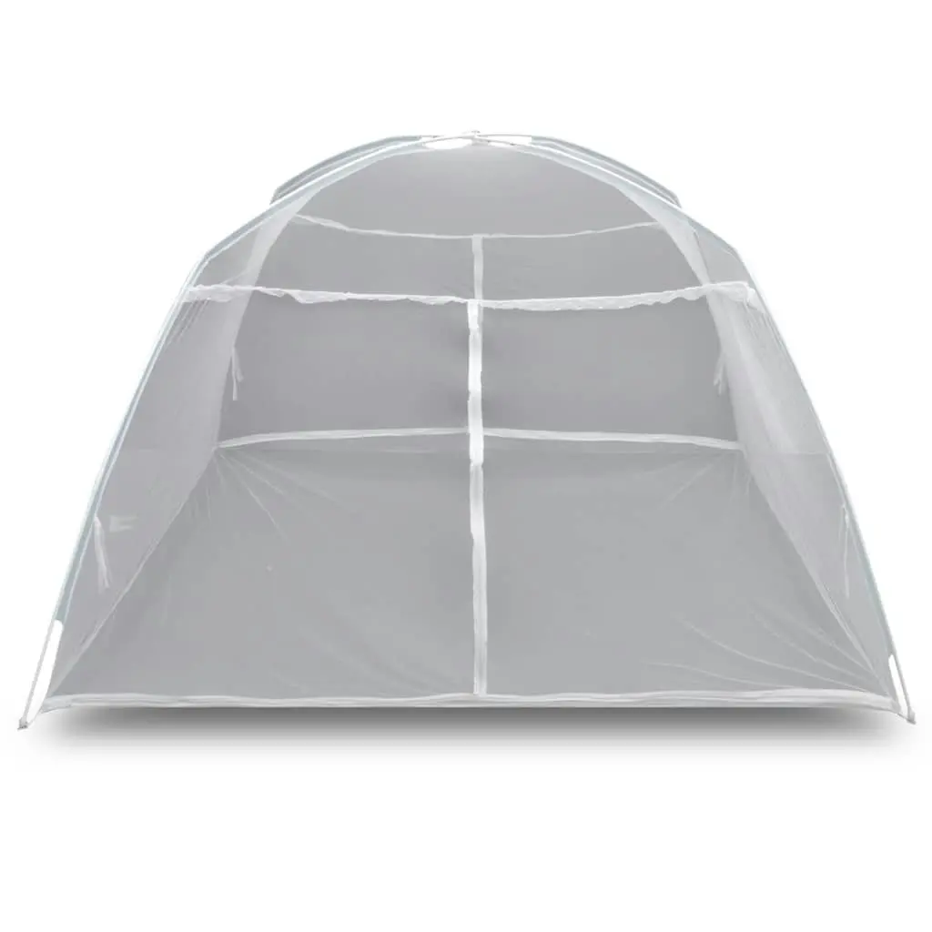 Camping Tent 200x150x145 cm Fiberglass White 3054569