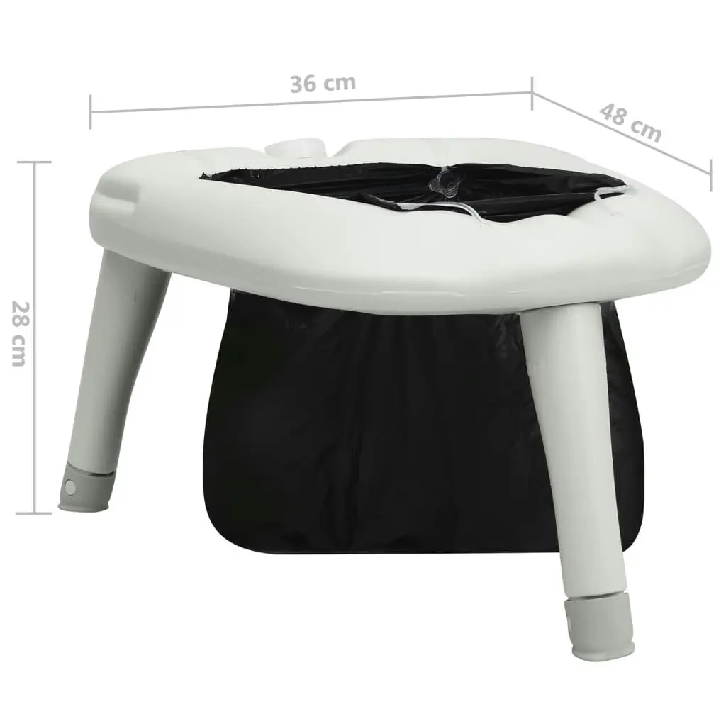 Camping Toilet with Bags 200 kg 93019