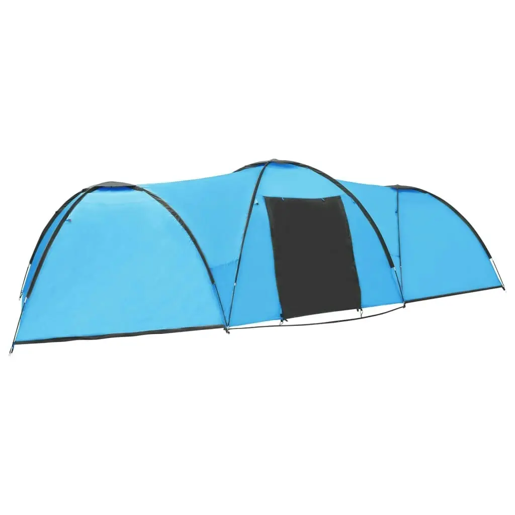 Camping Igloo Tent 650x240x190 cm 8 Person Blue 92230